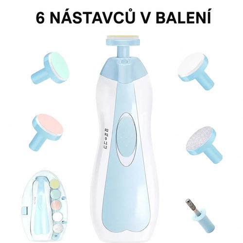 Elektrický pilník na nehty pro miminka