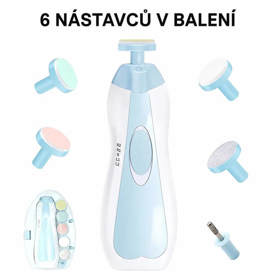 Elektrický pilník na nehty pro miminka