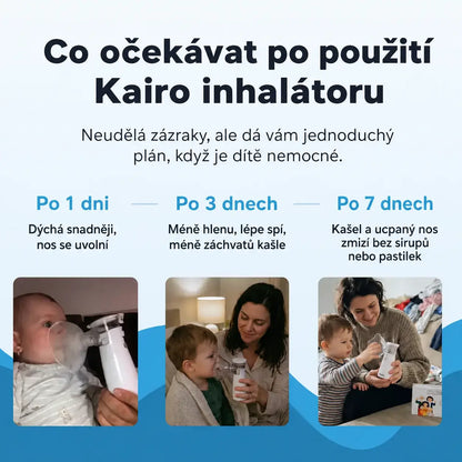 Inhalátor pro děti i dospělé - sleva 30 % 🎉
